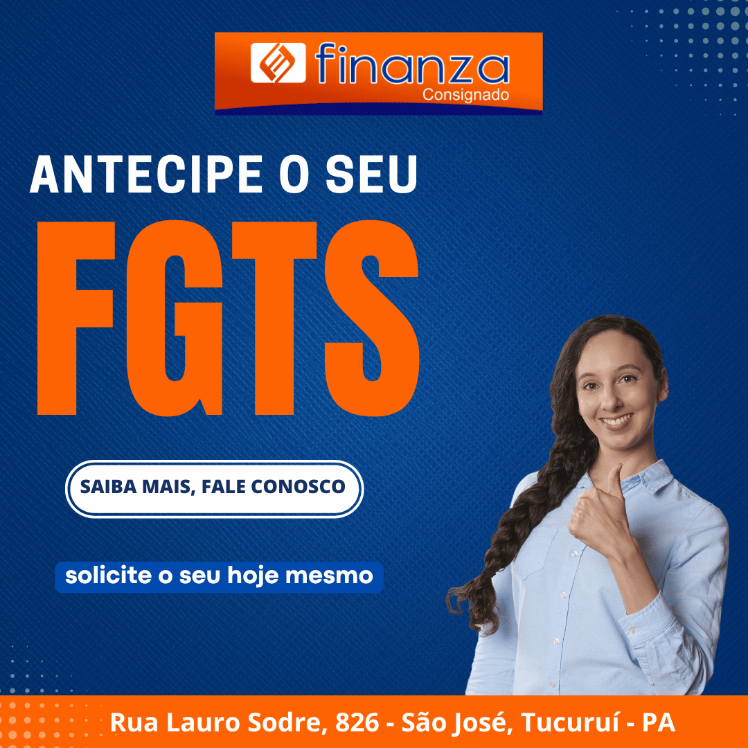 Antecipe seu FGTS:: Finanza Consignado